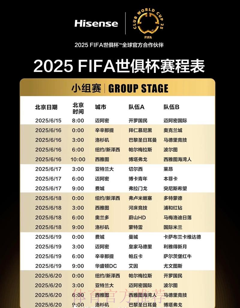 世界杯竞猜热门赛程分析
